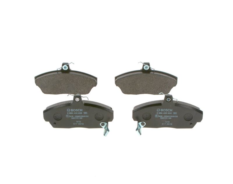 Bosch 0986495233 Brake Pad Set, disc brake - 3