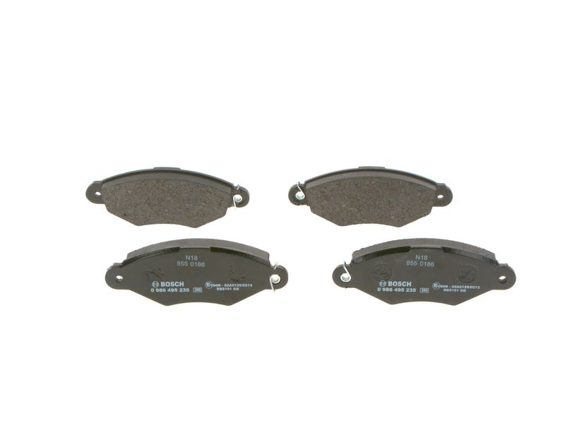 Bosch 0986495235 Brake Pad Set, disc brake - 1