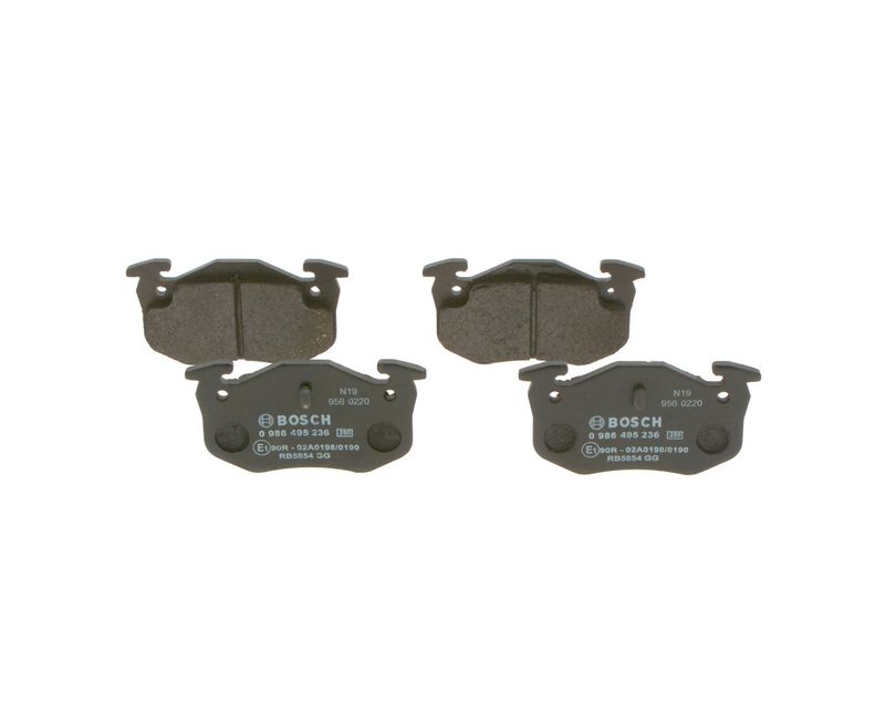 Bosch 0986495236 Brake Pad Set, disc brake - 3