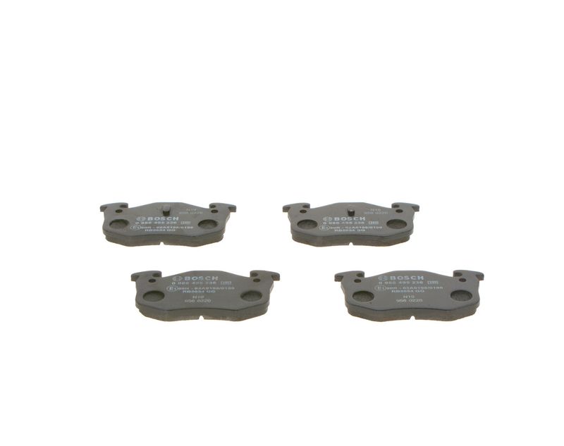 Bosch 0986495236 Brake Pad Set, disc brake - 6