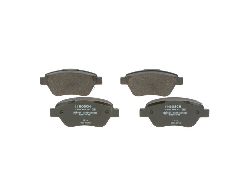 Bosch 0986495237 Brake Pad Set, disc brake - 1
