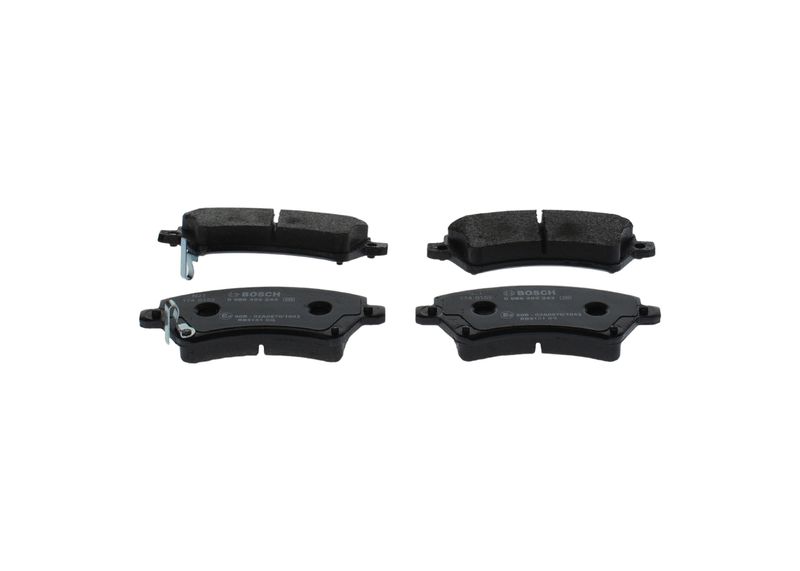 Bosch 0986495243 Brake Pad Set, disc brake - 1