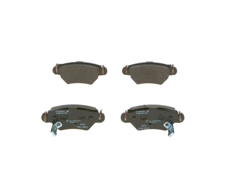 Bosch 0986495250 Brake Pad Set, disc brake - 1