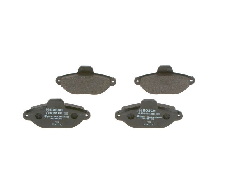 Bosch 0986495255 Brake Pad Set, disc brake - 3
