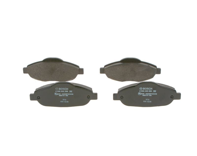 Bosch 0986495266 Brake Pad Set, disc brake - 1