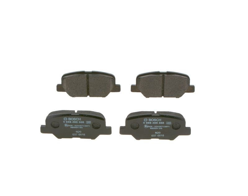 Bosch 0986495358 Brake Pad Set, disc brake - 3