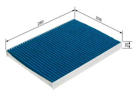 Bosch 0986628563 Filter, cabin air - 5