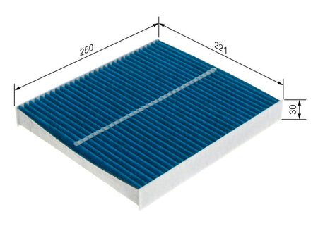 Bosch 0986628566 Filter, cabin air - 5