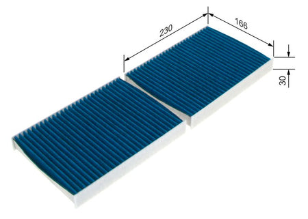 Bosch 0986628571 Filter, cabin air - 5