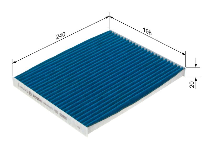 Bosch 0986628572 Filter, cabin air - 5