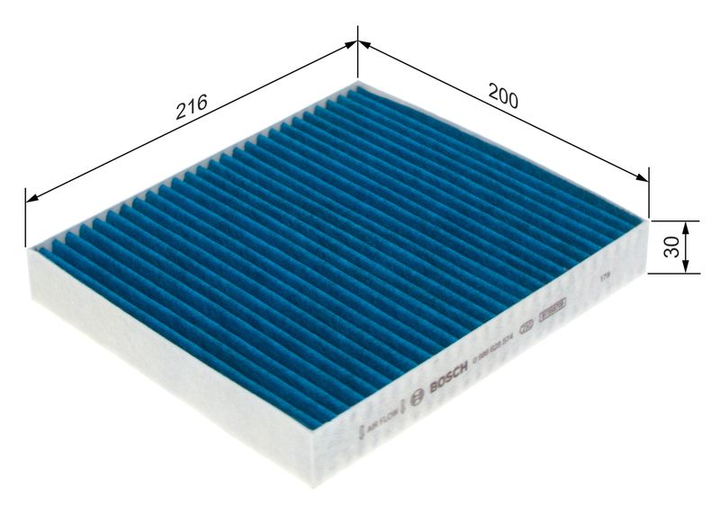Bosch 0986628574 Filter, cabin air - 5