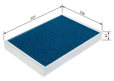 Bosch 0986628575 Filter, cabin air - 5