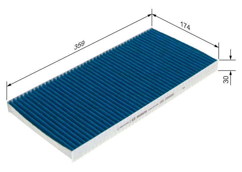 Bosch 0986628585 Filter, cabin air - 5