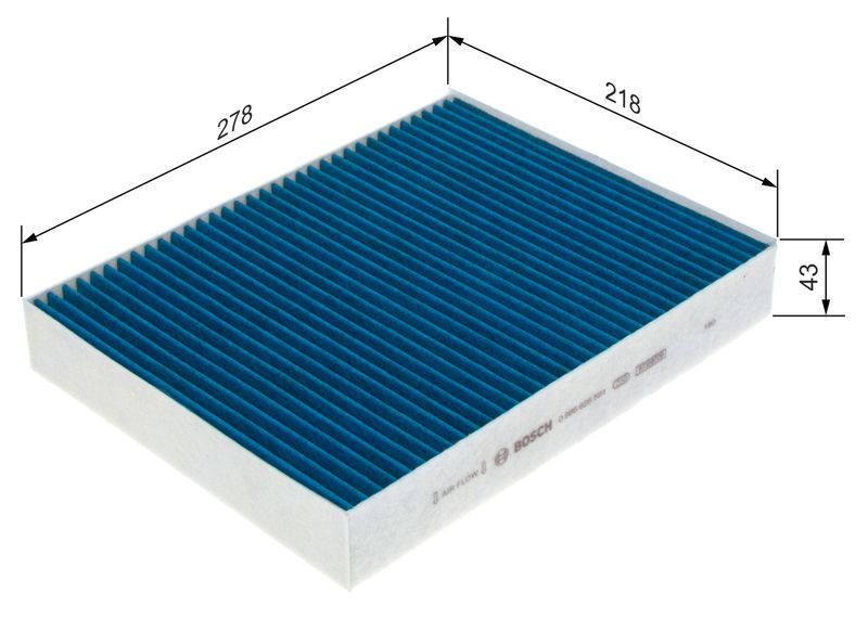 Bosch 0986628591 Filter, cabin air - 5