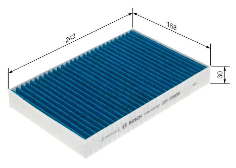 Bosch 0986628592 Filter, cabin air - 5