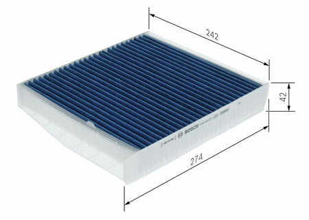 Bosch 0986628621 Filter, cabin air - 5