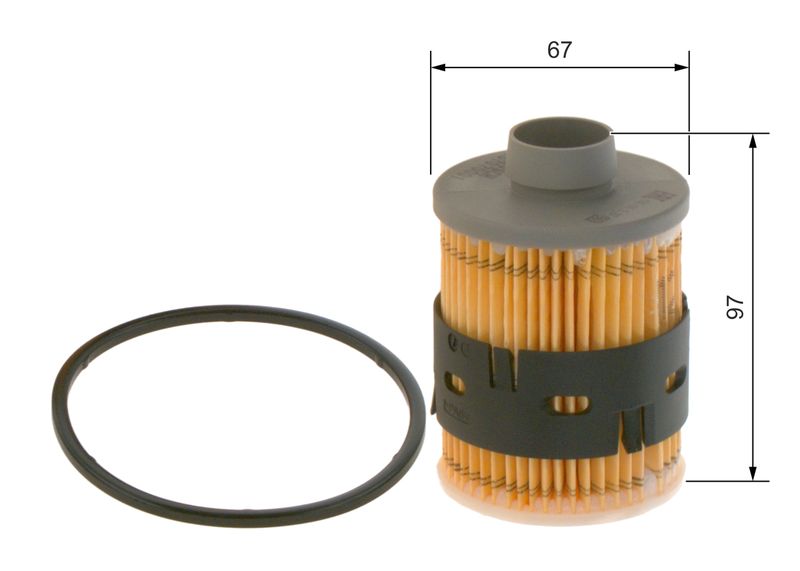 Bosch 1457070001 Fuel Filter - 1