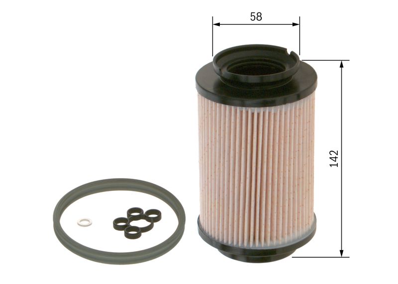 Bosch 1457070007 Fuel Filter - 5