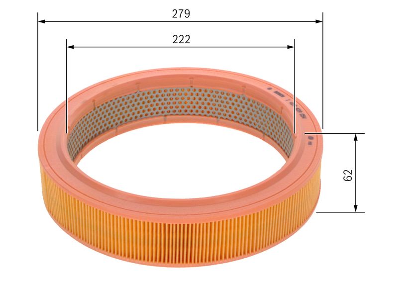 Bosch 1457429054 Air Filter - 5