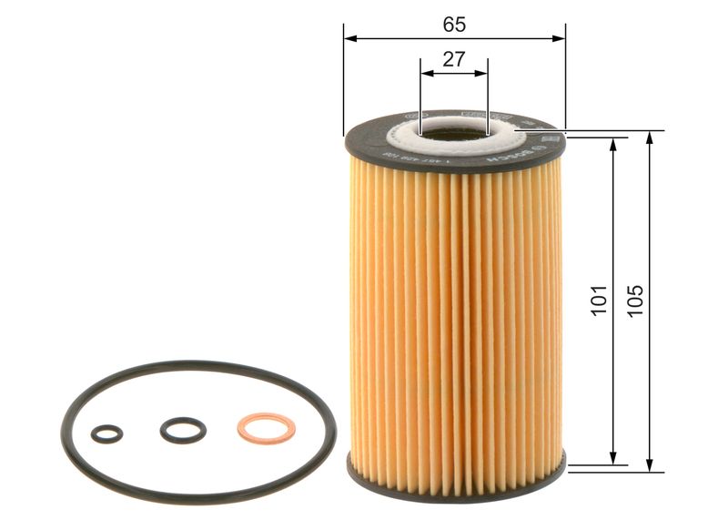 Bosch 1457429108 Oil Filter - 1