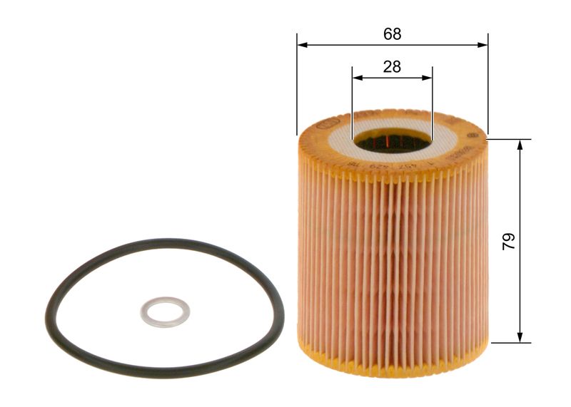 Bosch 1457429118 Oil Filter - 1