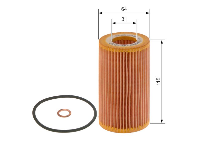 Bosch 1457429119 Oil Filter - 1