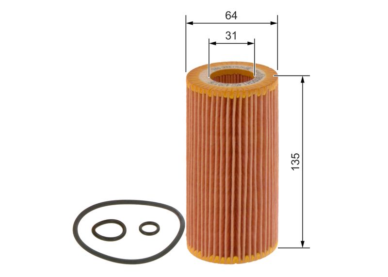 Bosch 1457429126 Oil Filter - 1