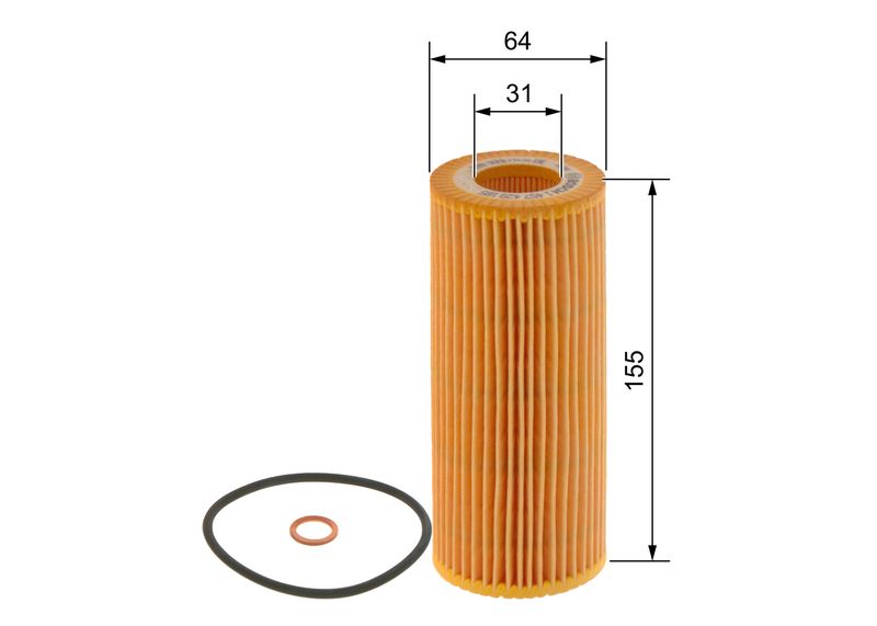 Bosch 1457429185 Oil Filter - 1
