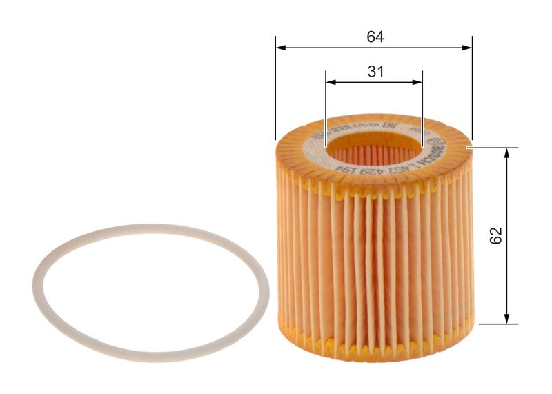 Bosch 1457429194 Oil Filter - 1