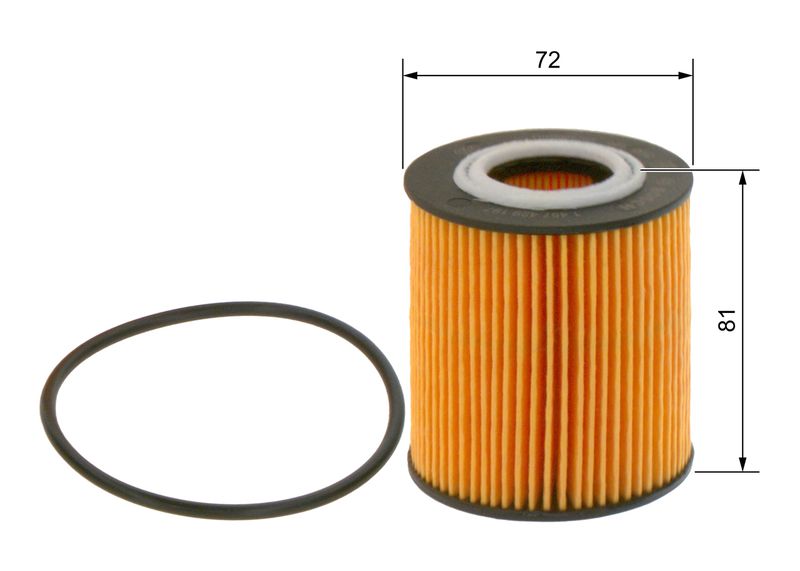 Bosch 1457429197 Oil Filter - 1