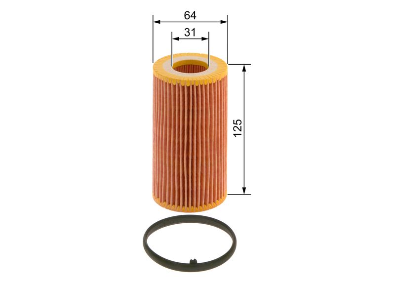 Bosch 1457429243 Oil Filter - 1
