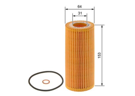 Bosch 1457429252 Oil Filter - 1