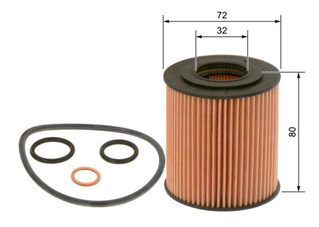 Bosch 1457429262 Oil Filter - 1