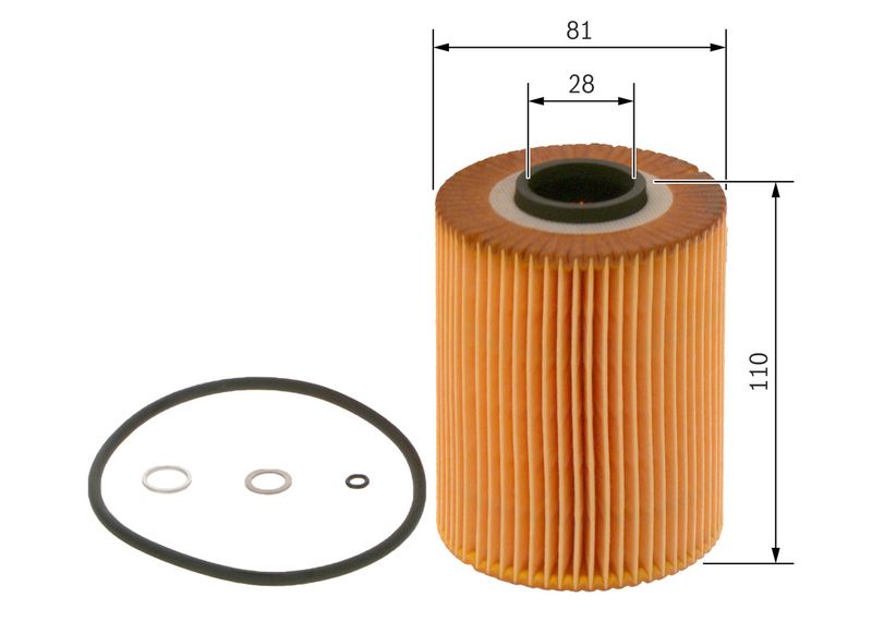 Bosch 1457429264 Oil Filter - 5