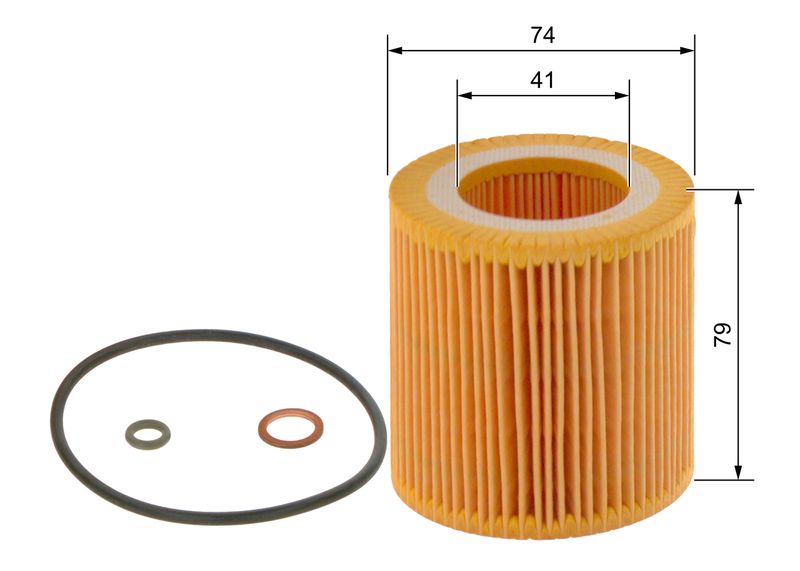 Bosch 1457429269 Oil Filter - 1
