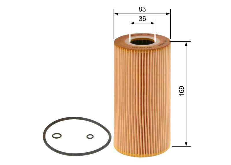Bosch 1457429278 Oil Filter - 1