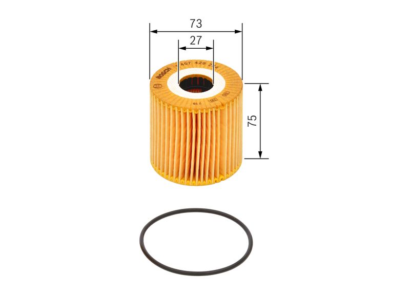 Bosch 1457429284 Oil Filter - 1