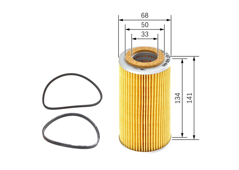 Bosch 1457429493 Oil Filter - 1
