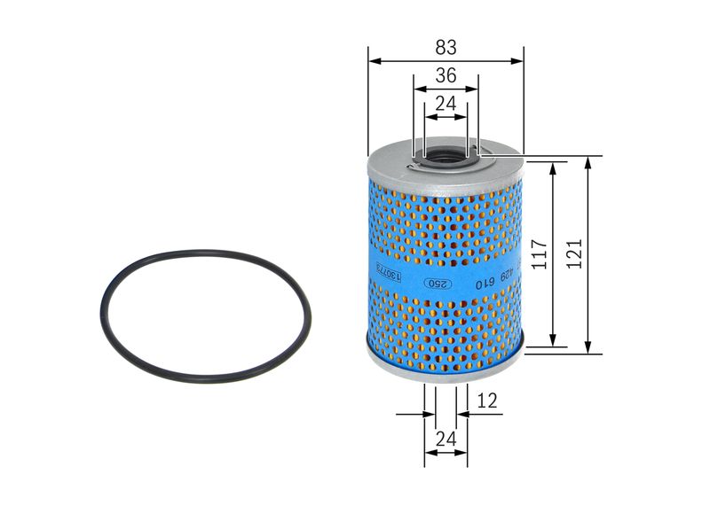 Bosch 1457429610 Oil Filter - 1