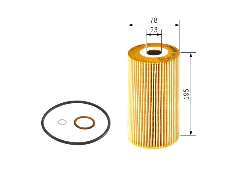Bosch 1457429646 Oil Filter - 1