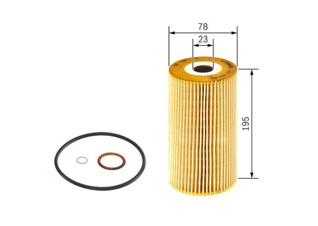 Bosch 1457429646 Oil Filter - 1