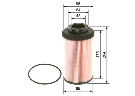 Bosch 1457429655 Fuel Filter - 5