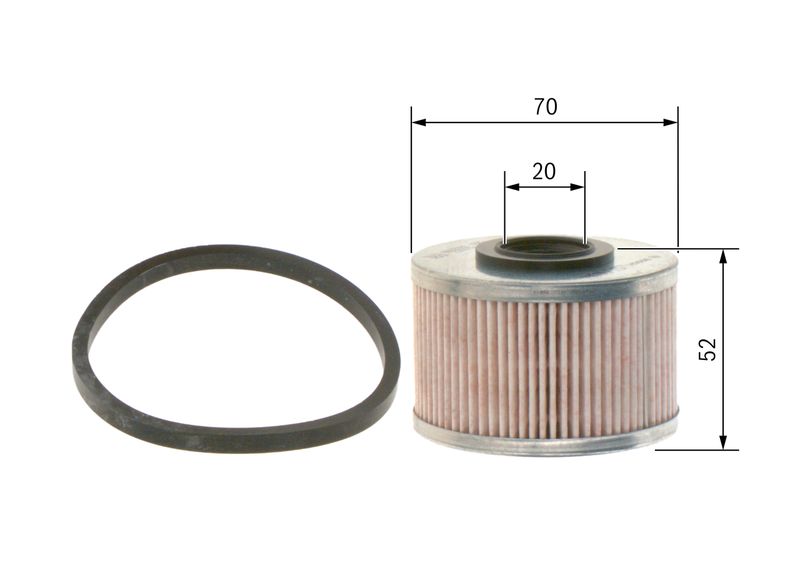 Bosch 1457429657 Fuel Filter - 5