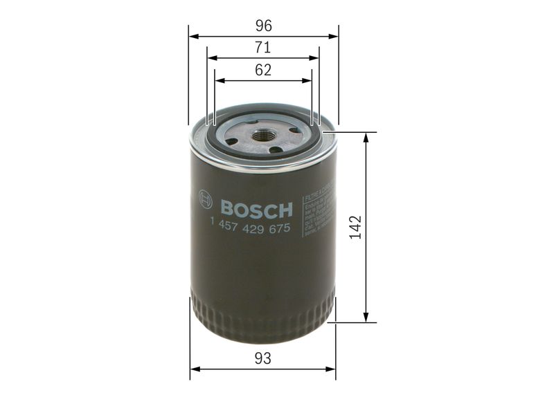 Bosch 1457429675 Fuel Filter - 5