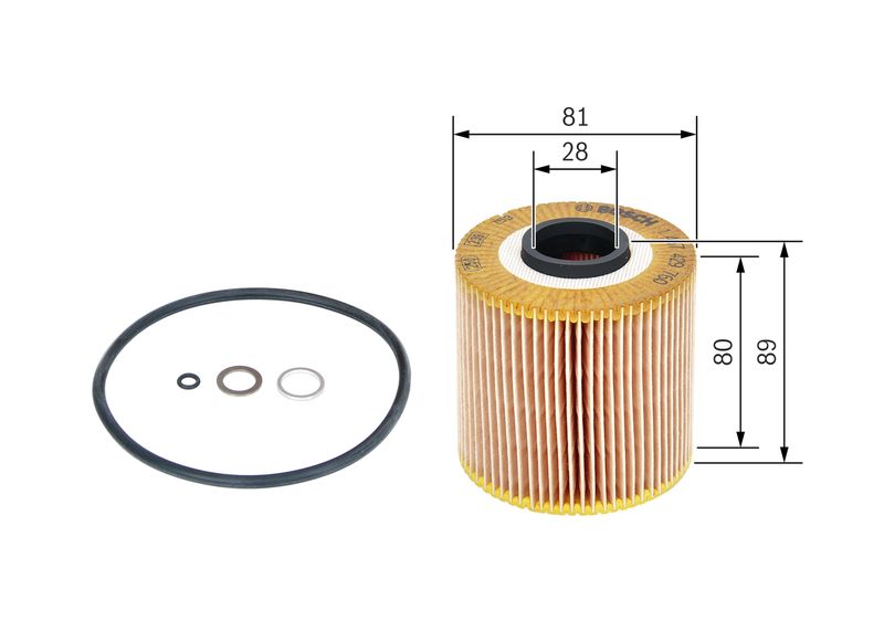 Bosch 1457429760 Oil Filter - 1