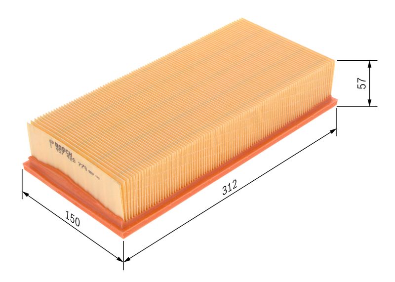 Bosch 1457429778 Air Filter - 5