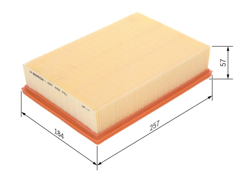 Bosch 1457429791 Air Filter - 5