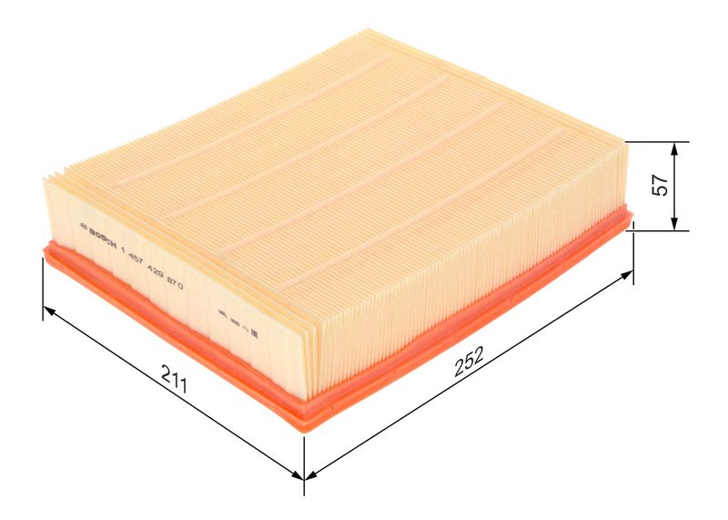 Bosch 1457429870 Air Filter - 1