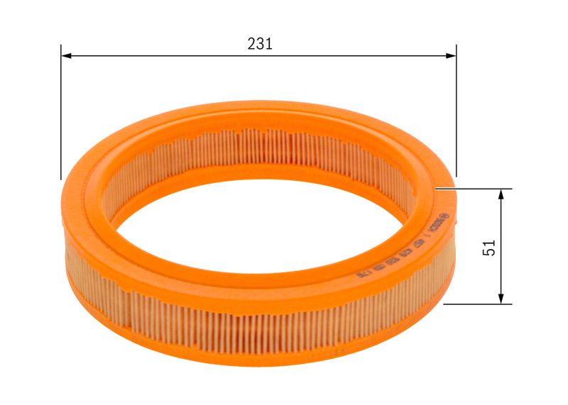 Bosch 1457429920 Air Filter - 5