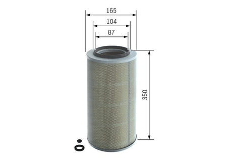 Bosch 1457429946 Air Filter - 5